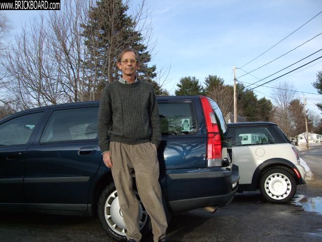 Volvo V70 -- Man and car